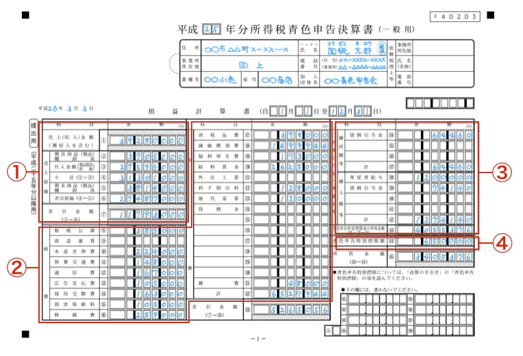 個人事業主の青色申告決算書とは 収支内訳書との違い 税理士検索freee